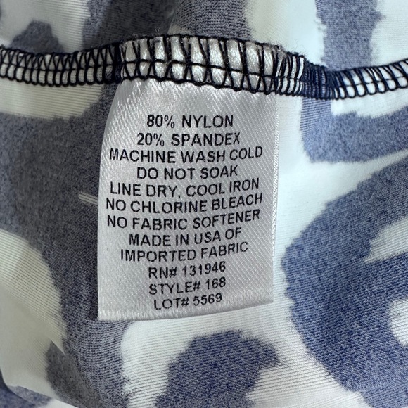 Jude Connolly Megan Dress Jude Cloth in JC Ikat White/Navy [15] - Picture 6 of 7